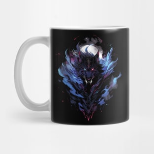 wolf - fantasy style Mug